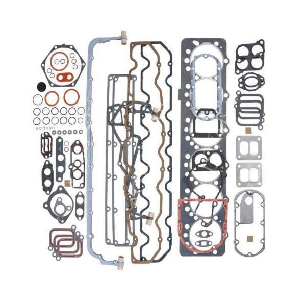 Zestaw uszczelek całego silnika John Deere 7710, 7810 8100, 8100T, 8200, 8200T, 8300, 8300T, 8400 RE506220 RE524761 RE527549 RE5