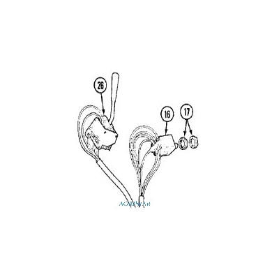 ELE5048 Vorwärts-Rückwärts-Fahrmodusschalter (ohne Null)