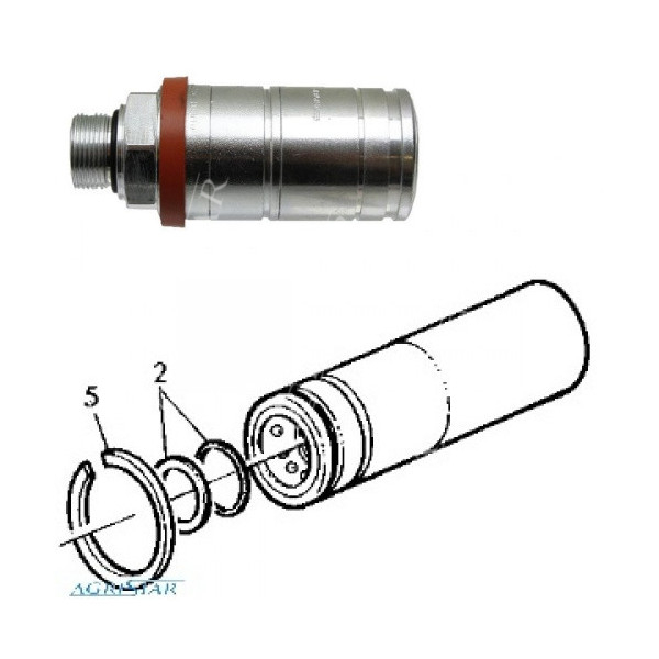 HYD5150 Zestaw uszczelek złącza hydraulicznego