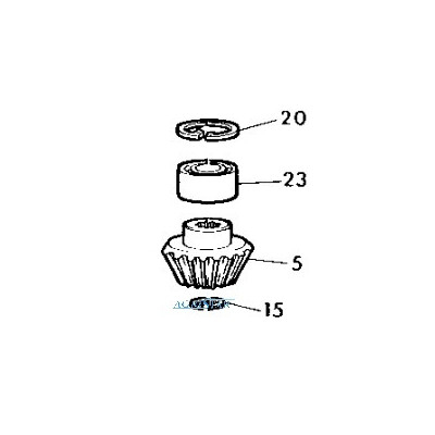 AZ44235 Łożysko przekładni John Deere:  2054, 2056, 2058, 2064, 2066 2254, 2256, 2266, 2254, 2256, 2258, 2264, 2266