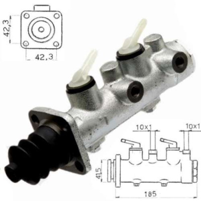 Pompka hamulcowa bez wspomagania układu hamulcowego Merlo 25-7, 27-7, 30-7, P28-7EVS, P28-9 014652K 14652K M014652K