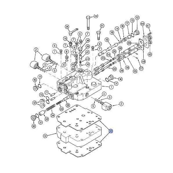 SKR2011 Uszczelka pokrywy skrzyni biegów case maxxum 5140 5250 A188208
