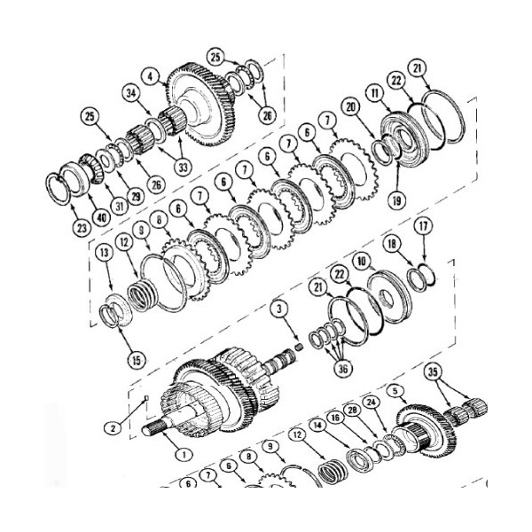 Teflon Uszczelniacz Pierścień uszczelniający kosza sprzęgła case maxxum 5120 5150 5250 mx100 mx135 mx170