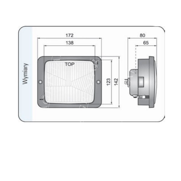 ELE1026 Wkład lampy przedni