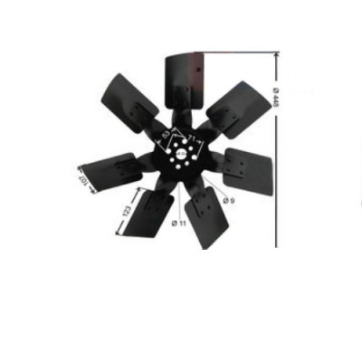 SUC8002 Wentylator chłodnicy Case