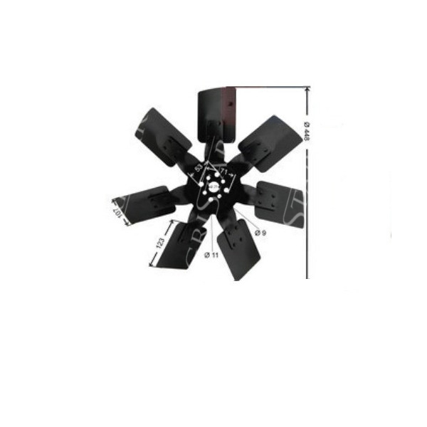 SUC8002 Wentylator chłodnicy Case