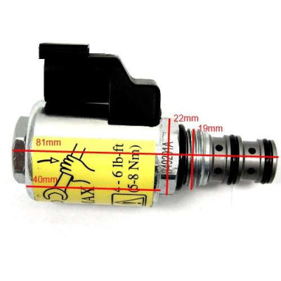 zawór cewka elektrozawór case 580sle 580sm 580m 590sm 349295a1, 87775511, 02160953