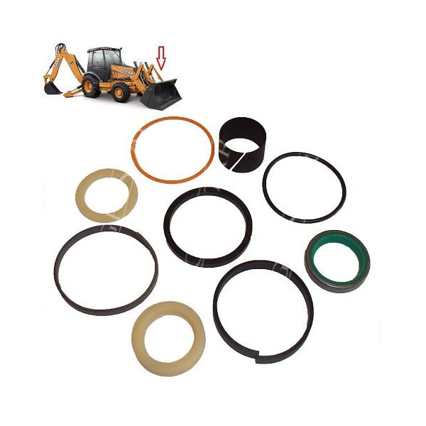 Zestaw siłownika hydraulicznego szczęki teleskopu 44/76mm case Case: 580k 580sk 621B 621C 721B 721C G110049 1543267C1