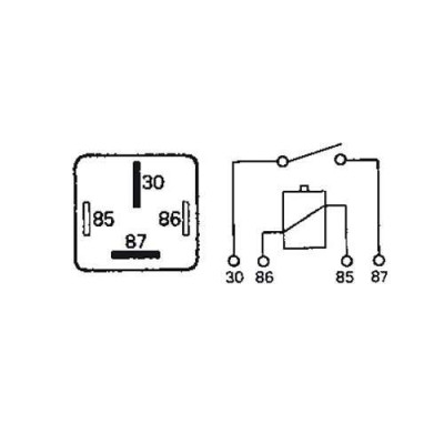Przekaźnik bezpieczeństwa rozruchu 70A case maxxum MX hella McCormick MTX
