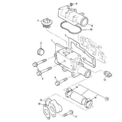 Czujnik temperatury wody jcb 3cx 4cx 528 520-50 520-55 525 525-50 530-110 530-120 535-67 540-120 716/12800