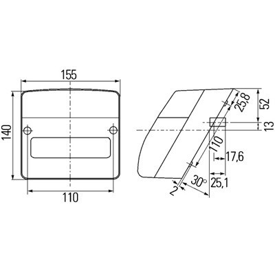 ELE1229 Lampa tylna prawa