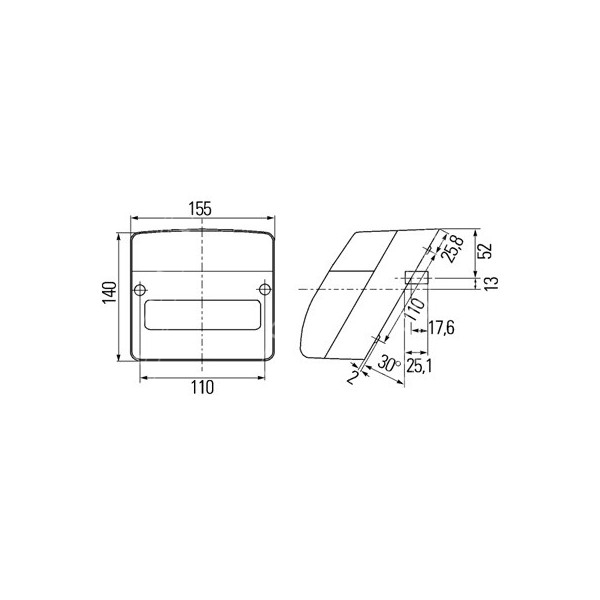 ELE1229 Lampa tylna prawa