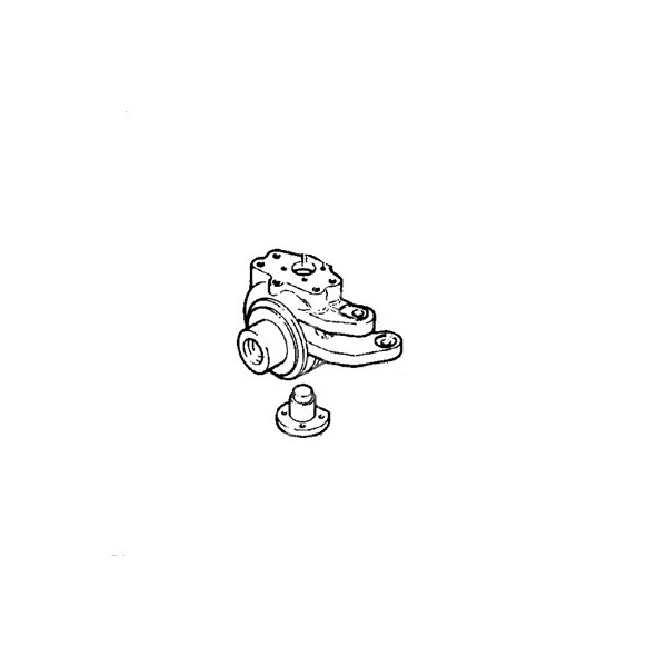 PON2838 Sworzeń zwrotnicy dolny