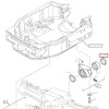 Uszczelniacz Pierścień sworznia przedniej osi 99X115X7,5mm New Holland T6030 TD TM TL T7 Case maxxum farmall jx jxu puma mxu mxm