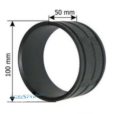 Tulejka zawieszenia osi przedniej 90/100x50mm Renault Claas 7700006703