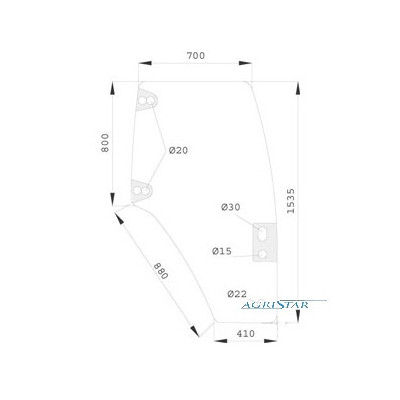 Szyba,drzwi,Lewych JXU 100 JXU 1090 1100 70 80 90 MXM 120 130 Fiat M100, M115 Ford New Holland TL100 TM115, TM120, TM125, TM130,