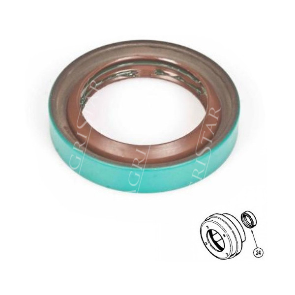 Uszczelniacz wałka skrzyni Case magnum 7130, 7140, 7210, 7220, 7230 7240, 7250 1997920C1 cr18662 1342254C1