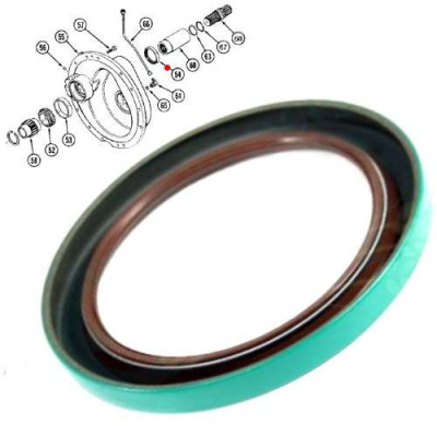 Simering uszczelniacz wałka skrzuni Case Magnum pro 7110, 7120, 7130, 7140, 7150, 7210, 7220, 7230, 7240, 7250 108935A1 cr538857