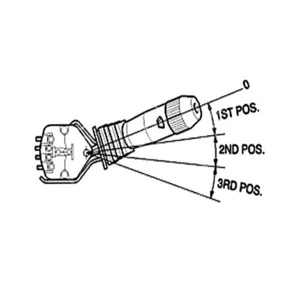 Dzwignia wycieraczek Case MXM New Holland TM115 120 125 130 135 140 150 155 165 175 190 TS100 110 115 90 Fiat M100 115 135 160 F