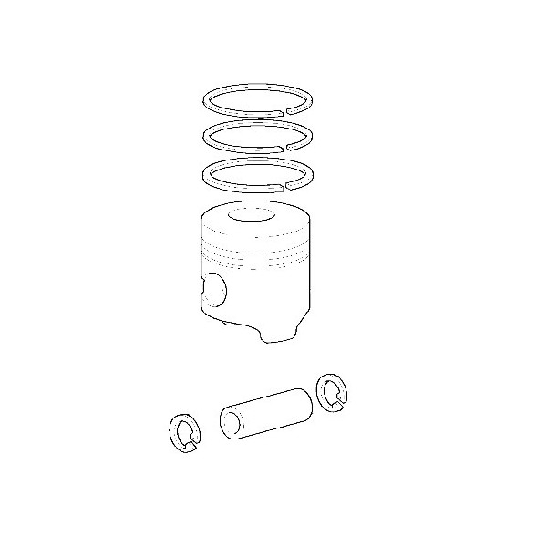 SCY3033 Tłok kpl. 3 pierścienie