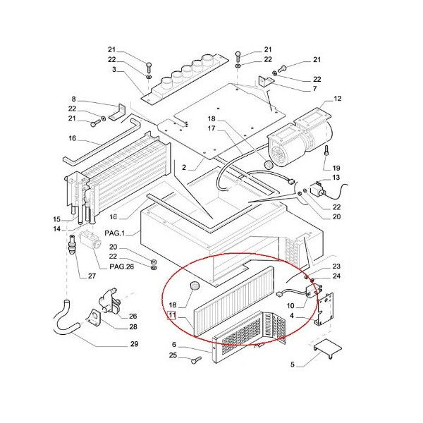 Filtr kabinowy New Holland LM 76092870