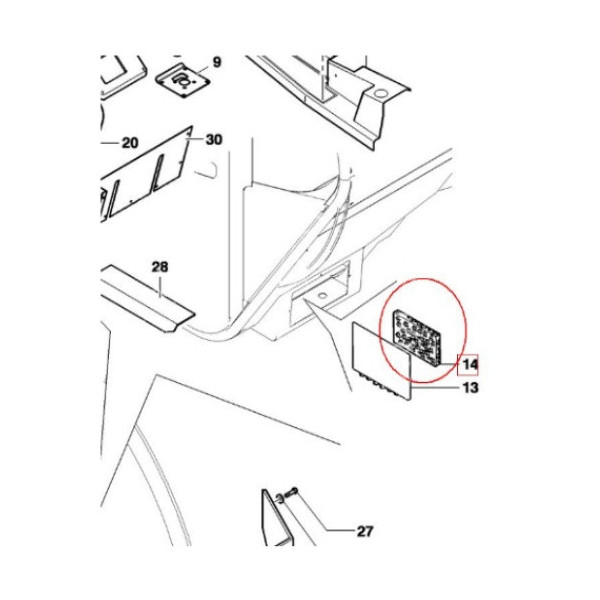 FPO4031 Filtr kabinowy