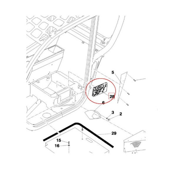 FPO4032 Filtr kabionowy