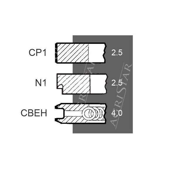 SCY4040 Pierścienie