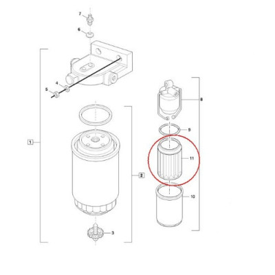 FPA2013 Filtr paliwa