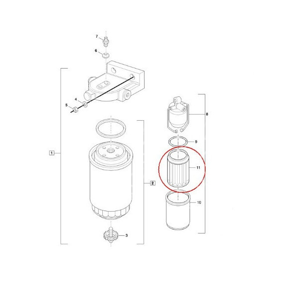 FPA2013 Filtr paliwa