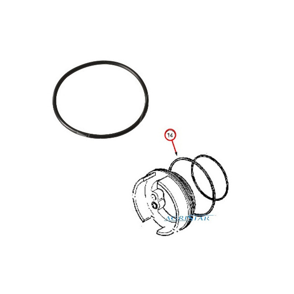 HAM1822 Oring cylindra hamulcowego