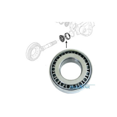 Łożysko wałka ataku 40x90x20mm VOLVO VOLVO BL60 VOLVO BL71PLUS   Nr.porównawczy 11709299, VOE11709299