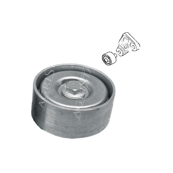 Rolka prowadząca, pasek klinowy New Holland TD5030 TD5040 TD5050 TD5060 TD5070 Case, JX90 JX95  2853006