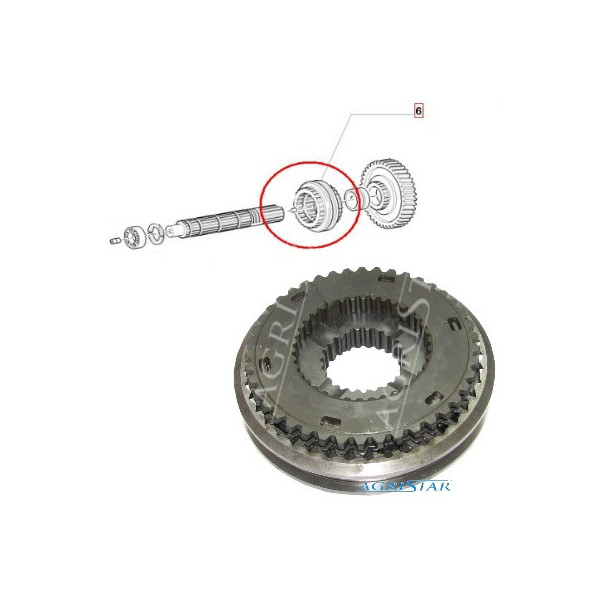 Synchronizator rewersu  Case Puma CVT MXM 5169033 , 5189253 , 5189859 , 87389659 , 87567127