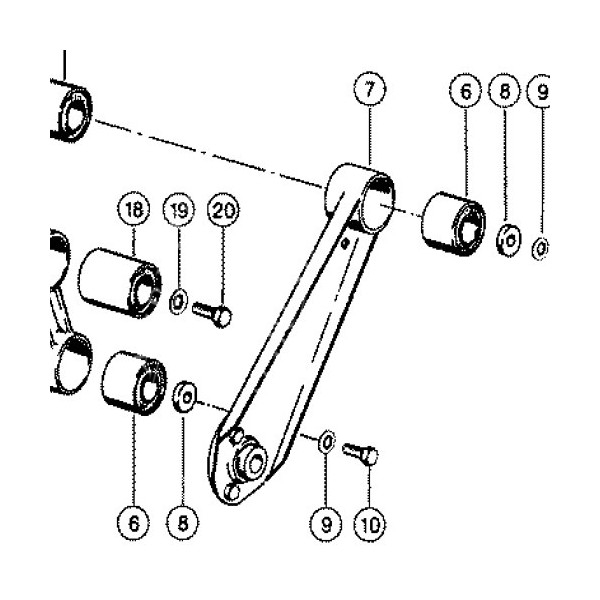 CS99-647440 Ramię napędu podsiewacza