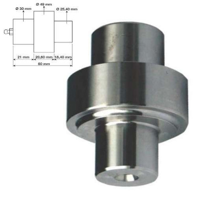 PON2805 Sworzeń zwrotnicy góra i dół