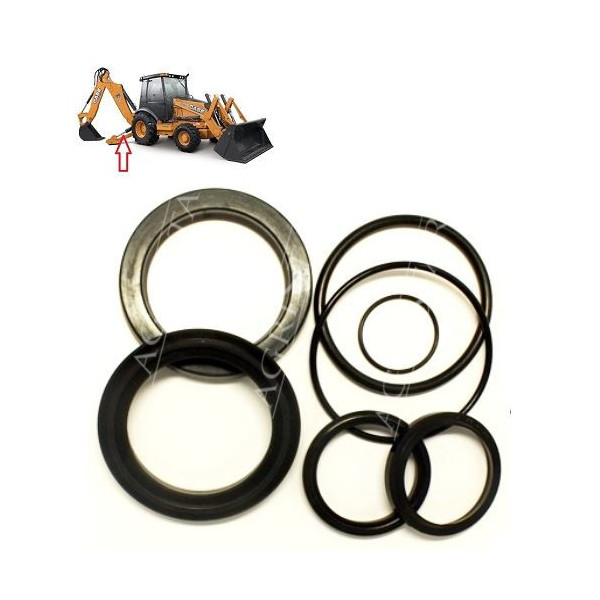 HYD2543 Zestaw uszczelnień siłownika podpory 50/76mm