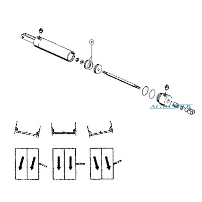 CS99-239470 Uczszelniacze siłownika 3D