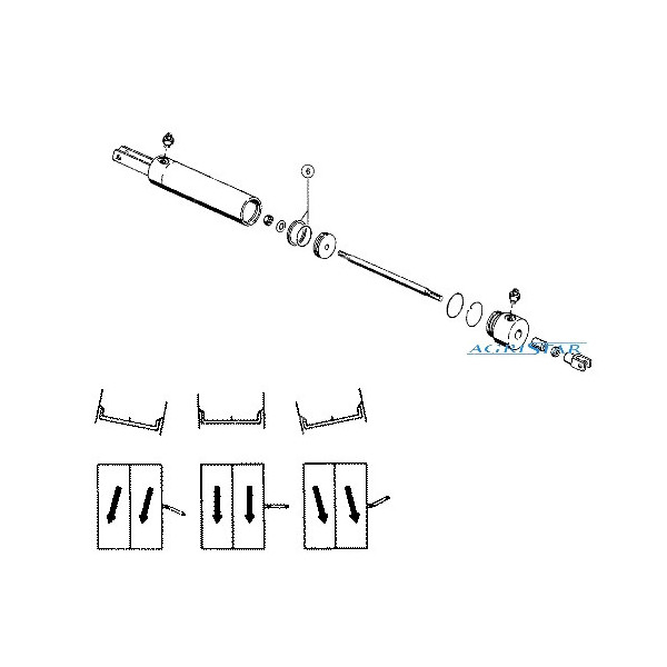 CS99-239470 Uczszelniacze siłownika 3D