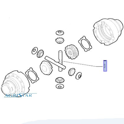 PON4865 Differential-Planetenwelle