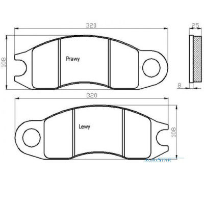 HAM3052 Klocki hamulcowe