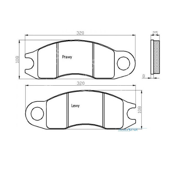 HAM3052 Klocki hamulcowe