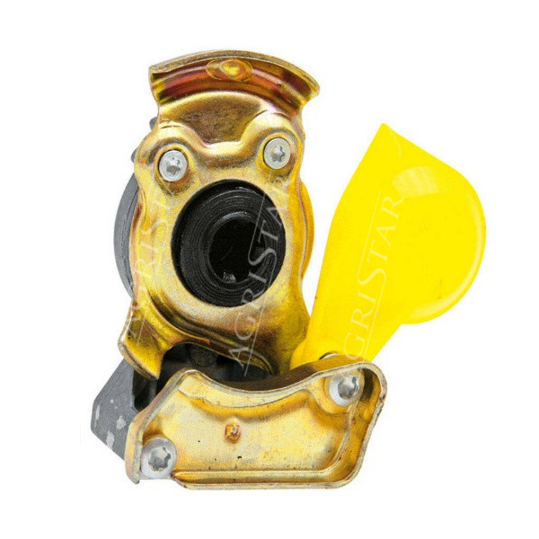 HAM5301 Złączka pneumatyczna żółta M22x1,5