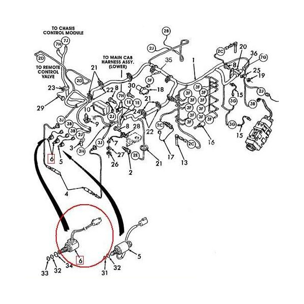 Elektrozawór przedniego napędu New Holland 89848945 8670 8770 8870 8970 8670A 8870A 8870A 8970A Fiat G170 G190 G210 G240 9848945