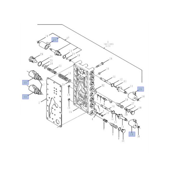 Cewka skrzyni biegów 86500999 4008677 New Holland
8670 8770 8870 8970 8770A 8880A
G170  G210, G240