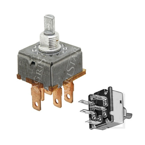 włącznik obrotowy pokrętło wentylatora dmuchawy kabiny Case cx mx135 John Deere 6600 6620 7700 7720 6400 new holland tm