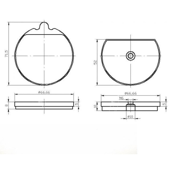 klocki hamulca hamulcowe wał kardana tarczy ręcznego jcb 520 535 540 530-70 531-70