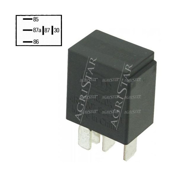 ELE4499 Przekaźnik 12V 15/25A John Deere, Claas, New Holland, Case cvx maxxum