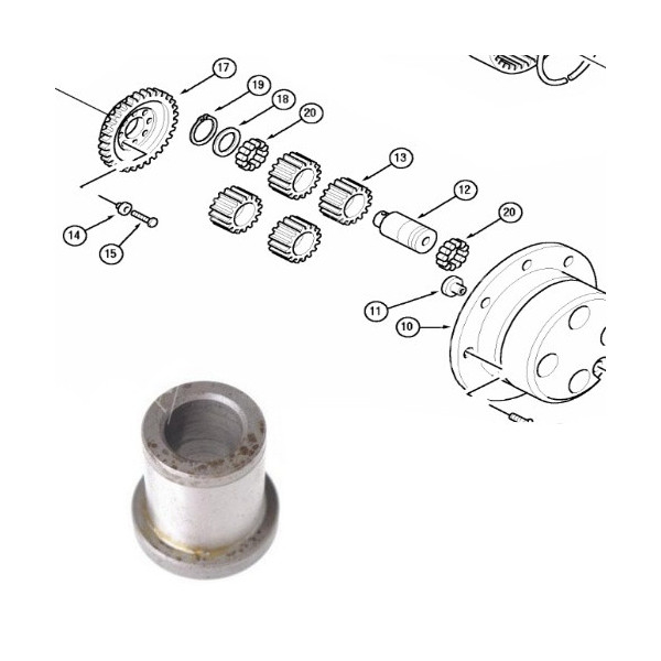 PON7010 Tulejka centrująca