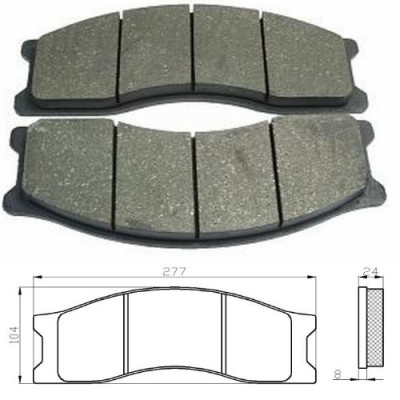 HAM3013 Klocki hamulcowe